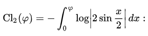 clausen integral