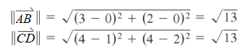 distance formula step 1