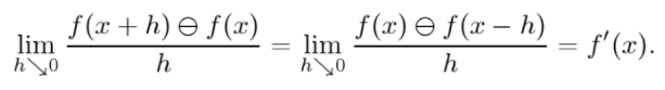 hukuhara derivative