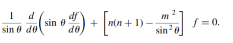 legendre equation