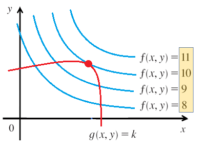 lagrange multiplier graph
