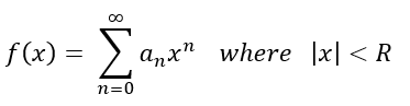 integration of a power series