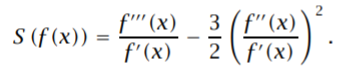 shwarzian derivative