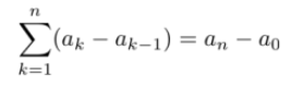 partial sums