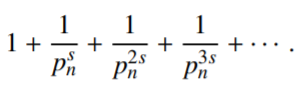 expanding into a geometric series