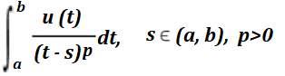 singular integral