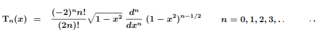 rodrigues formula