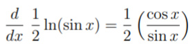 step 3 logarithmic differentiation