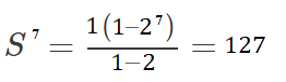 example of sum of finite geometric sequence