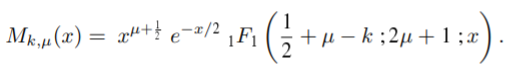 definition of whittaker function