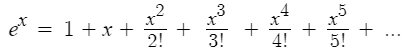 e series expansion