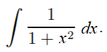 trig substitution example