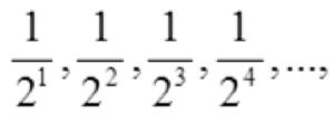 general term for an exponential sequence