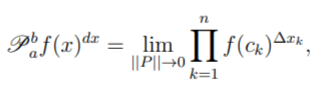 product integral