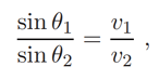 snell's law