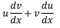 differentiate by parts formula