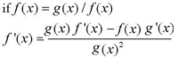 quotient rule definition