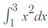 a definite integral