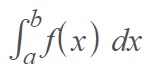 definite integral for positive area