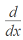 what does dx mean in calculus?