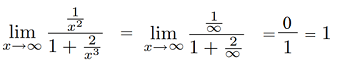 indeterminite limits