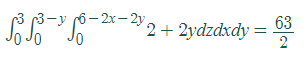 symbolab solution for triple integral