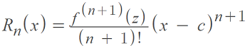 taylor's theorem formula