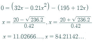 quadratic formula