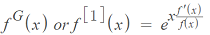 relationship of g to classical derivative