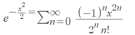 Empirical Rule - Taylor series extend the definition to e formula