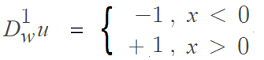 weak derivative