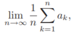 summability theory cesaro method