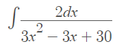 complete the square integral