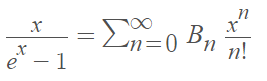 bernoulli numbers