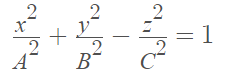 equation for ellipsoid