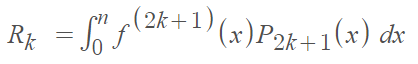 euler-maclaurin remainder