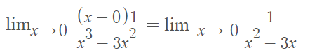 limit definition of irregular point 2