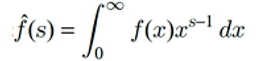 mellin transform definition