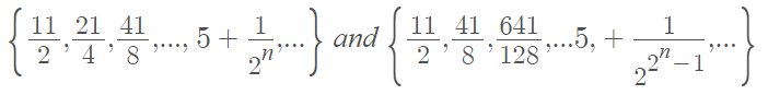 order of convergence example