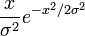 Probability Density Function - Rayleigh Distribution