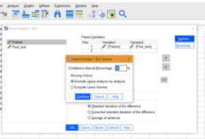 Paired Samples T Test in SPSS - Statistics How To