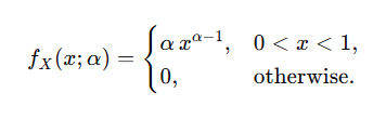 power function distribution pdf