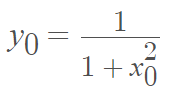 coordinates witch of agnesi