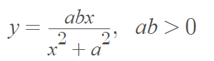 serpentine curve rectangular equation