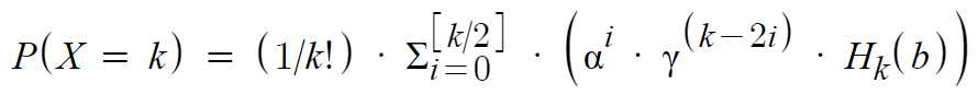 hermite polynomial pmf