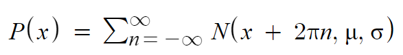 stephens wrapped normal distribution definition