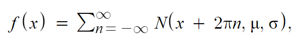 wrapped up normal distribution alternate pdf
