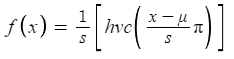 raised cosine pdf alternate