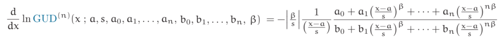 grand unified distribution differential equation