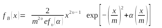 halphen distribution type b